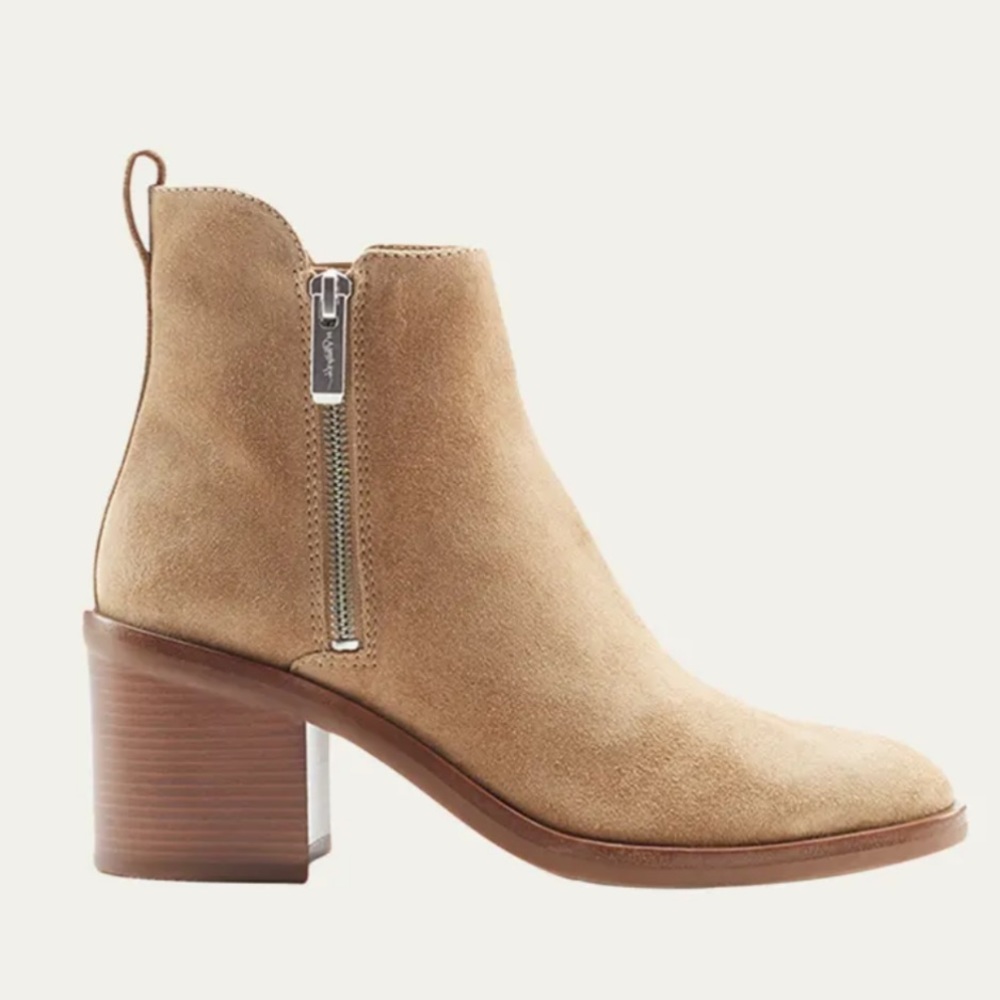 3.1 Phillip Lim Alexa Ankle Boot 70mm in Tan Suede